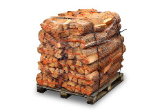Palivové dřevo suché, smrk, délka do 28 cm, 400 kg